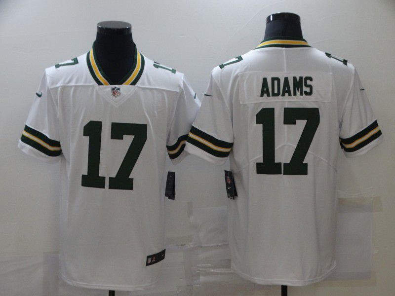 Men Green Bay Packers #17 Adams White Nike Limited Vapor Untouchable NFL Jerseys->minnesota timberwolves->NBA Jersey